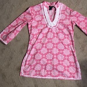 Brooks Brothers tunic/swimsuit coverup